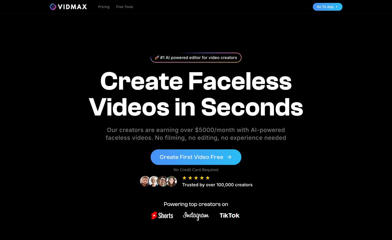 Vidmax screenshot